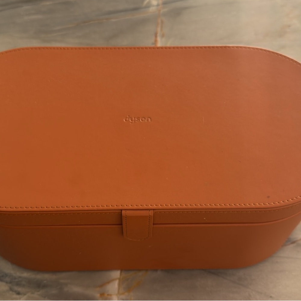 Dyson Tan Leather Storage Case
